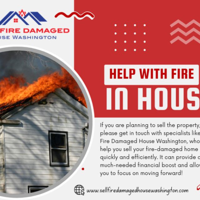 Sell Fire Damaged House Washington